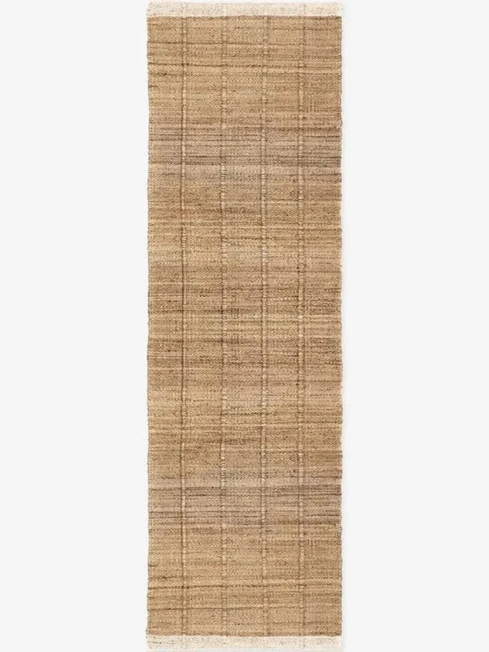 Nordic Knots 100% Jute Runner Rug Cream 2.5 x 9 FT GoodWeave Certified